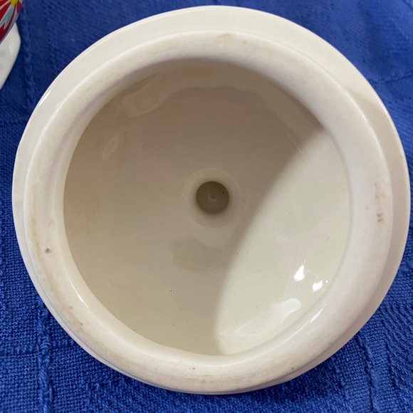 Pioneer woman sugar bowl retro flower flea market. Preowned no chips or cracks - Picture 5 of 5